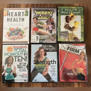 Brand new workout DVDs